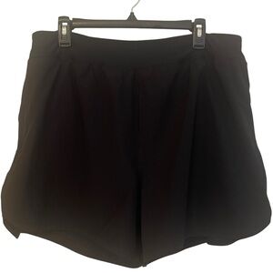 New Lands’ End Black 5” Swim‎ Shorts NWT 1X